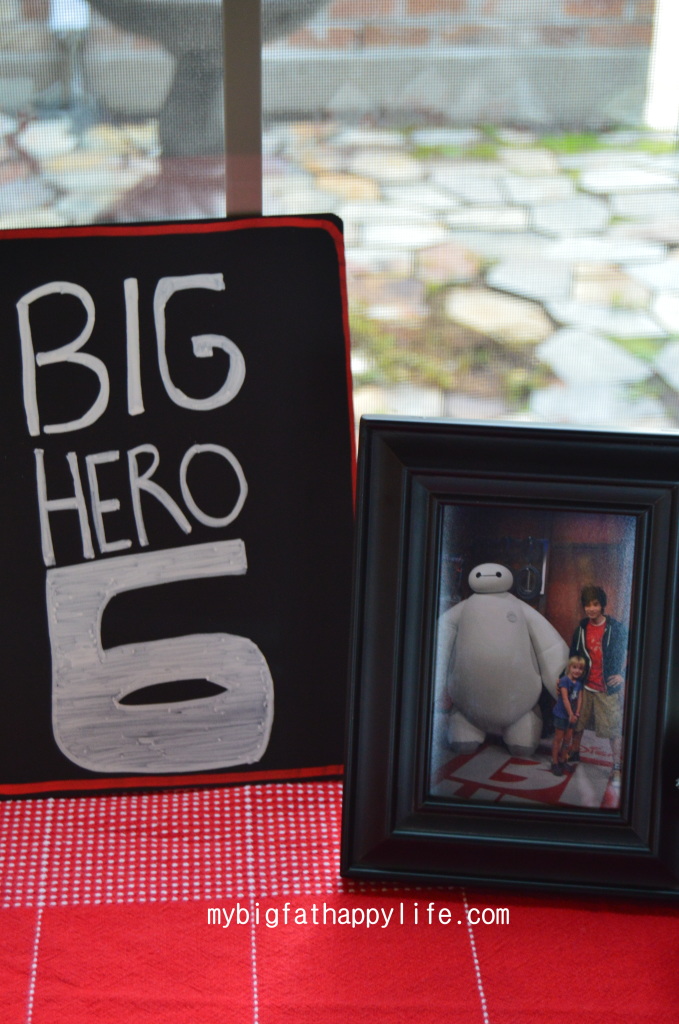 Big Hero 6 Viewing Party or Birthday Party, Disney Movie Fun | mybigfathappylife.com