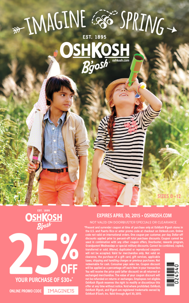 OshKosh B'Gosh Coupon