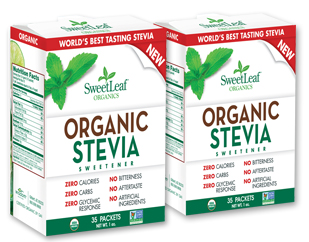 SweetLeaf Organic Stevia - zero calorie, gluten free, no artificial ingredients sweetener | mybigfathappylife.com