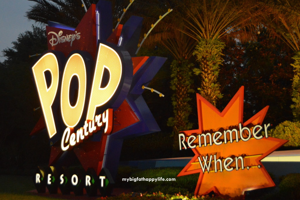 Pop Century Resort at Walt Disney World | mybigfathappylife.com