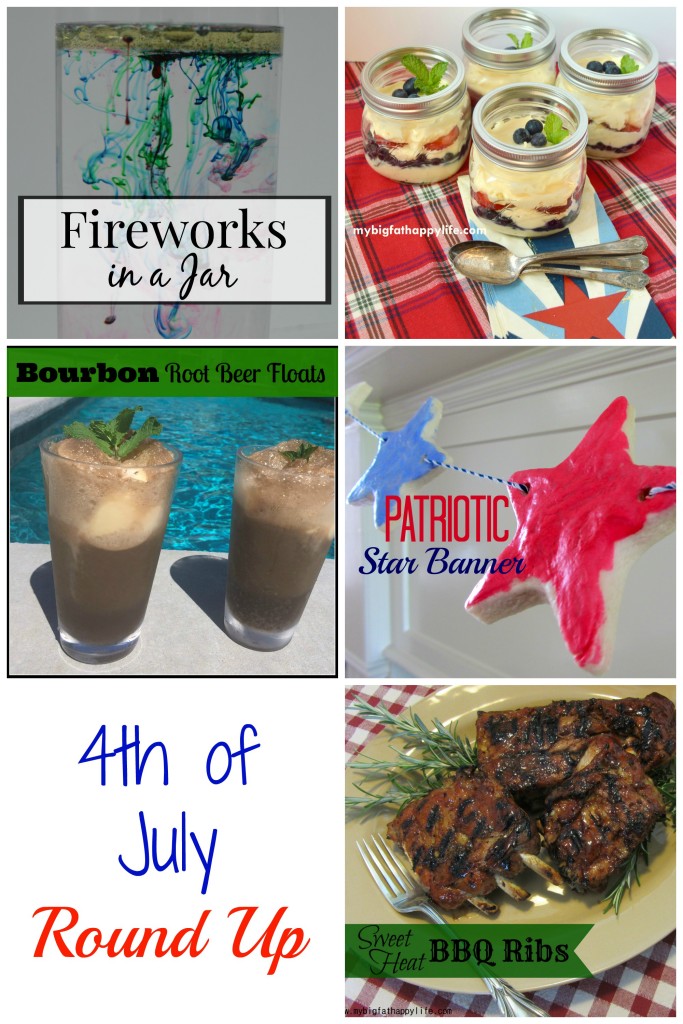 4th of July Round Up | mybigfathappylife.com