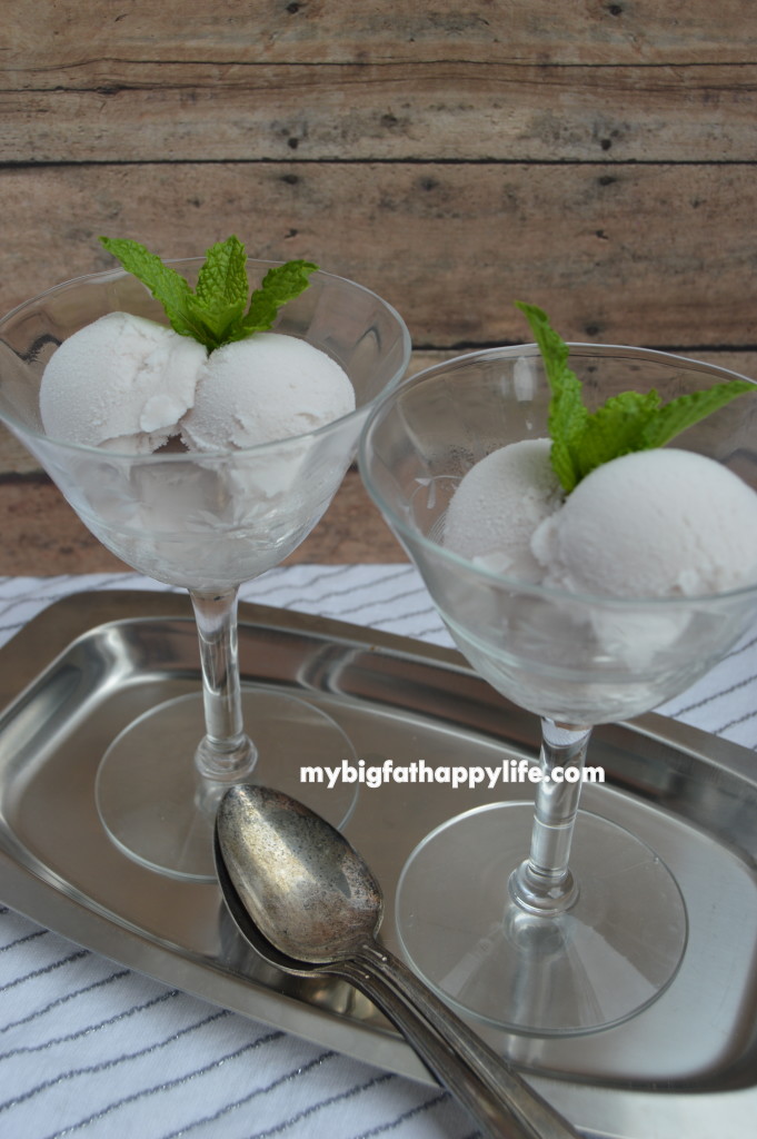 Wine Ice Cream - the perfect dessert | mybigfathappylife.com