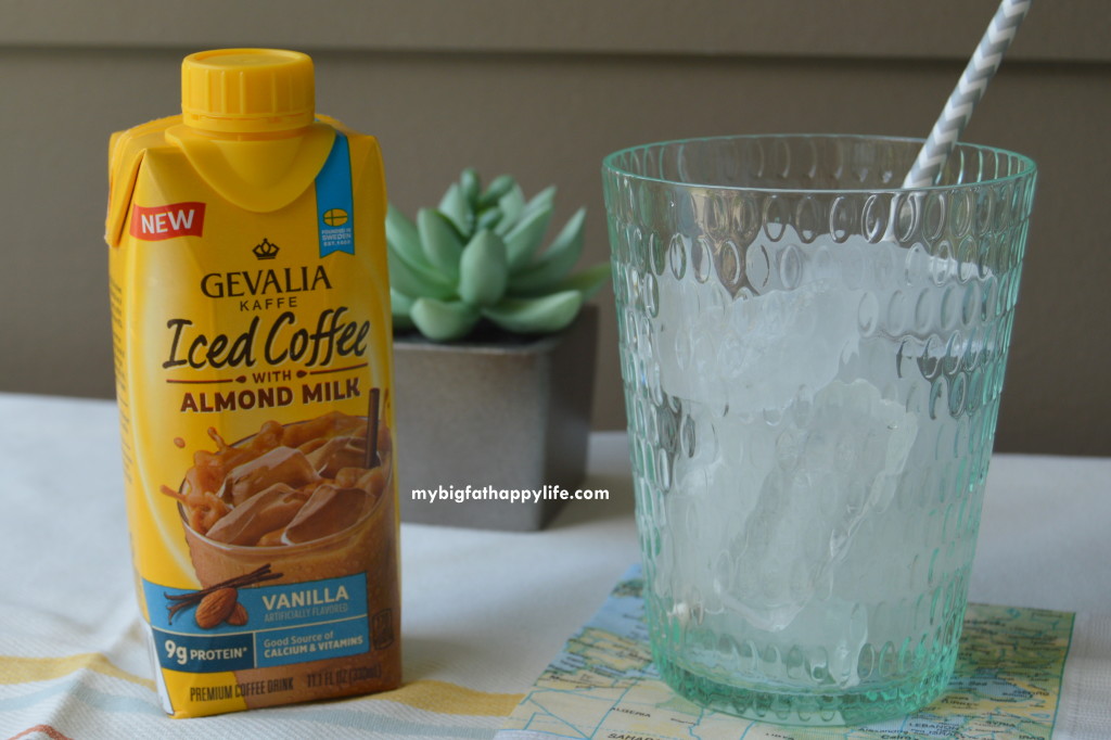 Gevalia Iced Coffee with Almond Milk #GevaliaIcedCoffee (sponsored) | mybigfathappylife.com