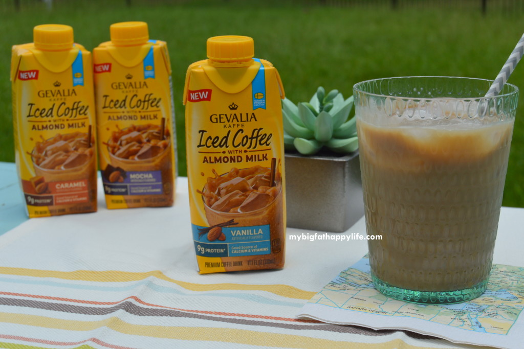 Gevalia Iced Coffee with Almond Milk #GevaliaIcedCoffee (sponsored) | mybigfathappylife.com