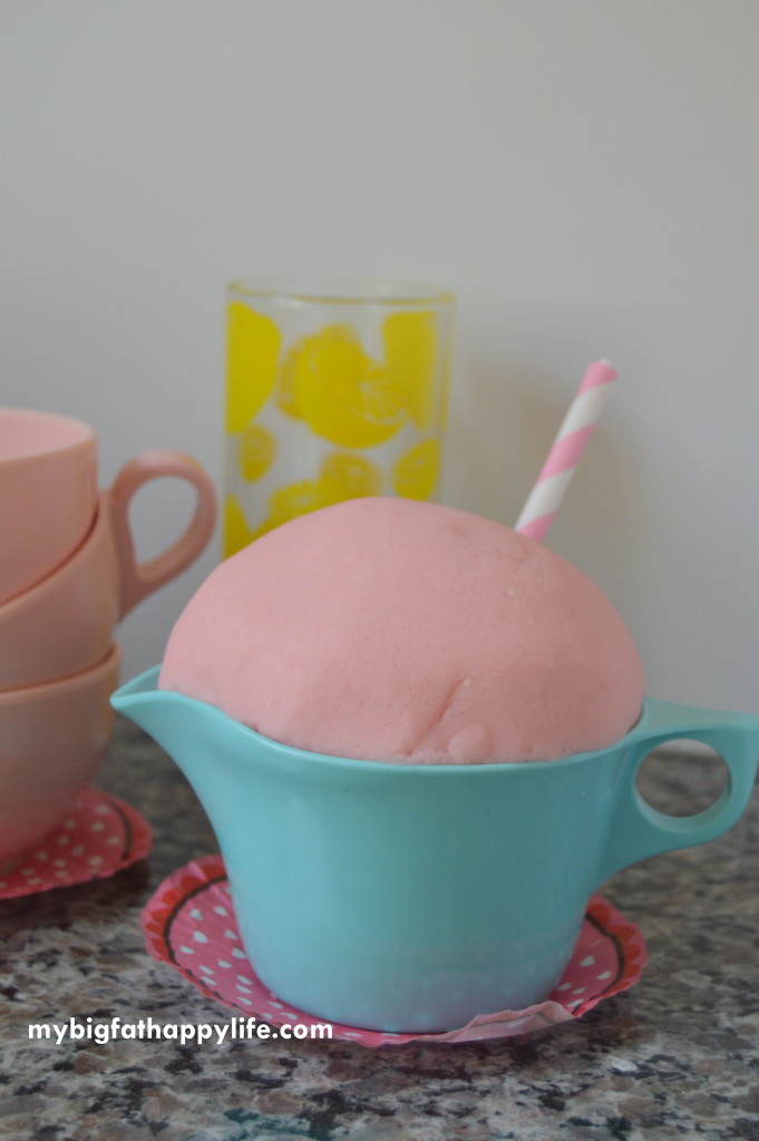 Pink Lemonade Playdough | mybigfathappylife.com