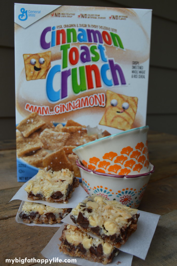 7 Layer Bar Recipe with Cinnamon Toast Crunch Cereal #AStockUpSale #Albertsons #ad | mybigfathappylife.com
