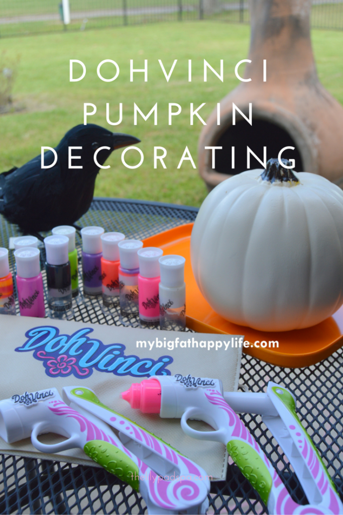 DohVinci Pumpkin Decorating | mybigfathappylife.com
