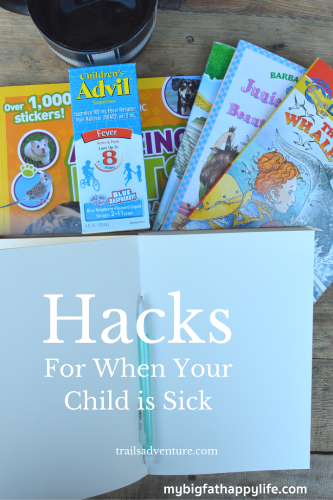 Hacks for When Your Child Gets Sick #FeverFighter #ad | mybigfathappylife.com