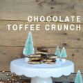 Chocolate Toffee Crunch - a perfect holiday treat #HolidayRemix #NestleTollhouse #ad #BakeSomeonesDay | mybigfathappylife.com