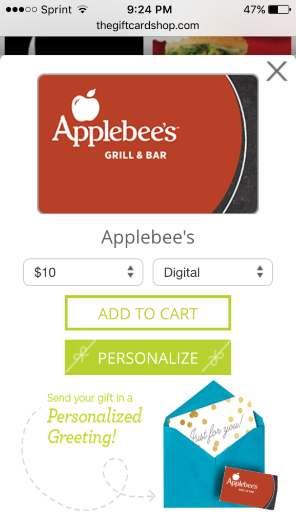 Simplify Gift Giving with TheGiftCardShop.com #ad #eHoliday | mybigfathappylife.com