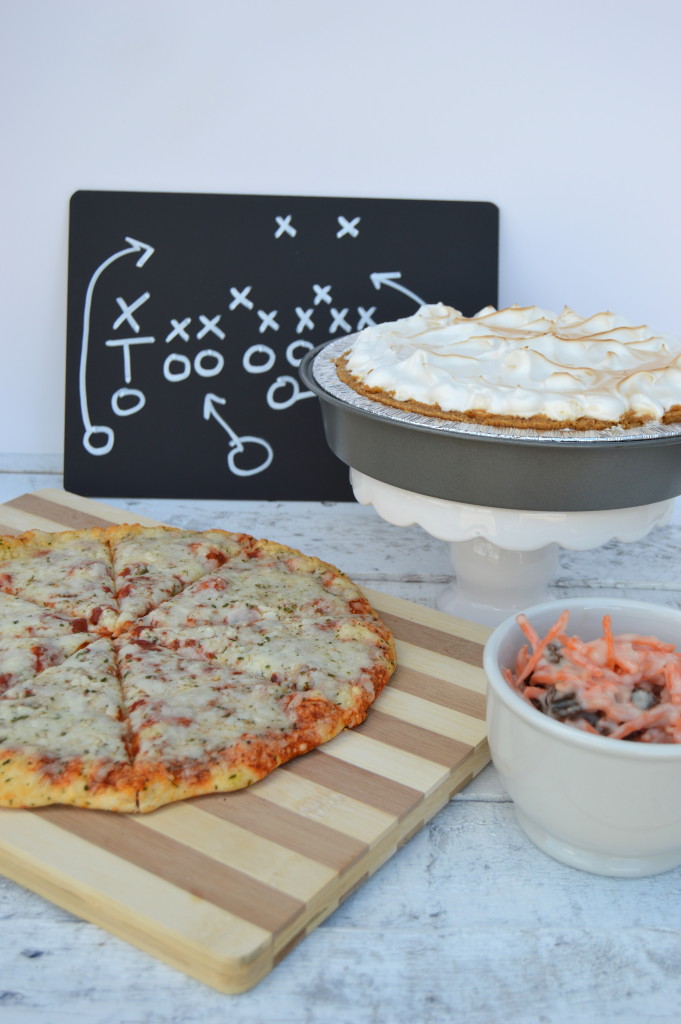 The Big Game Menu + Carrot Raisin Salad Recipe #TeamPizza #CB AD | mybigfathappylife.com