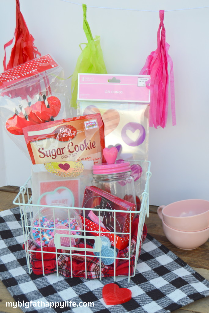 Valentine's Day Gift Basket for Kids; the perfect gift to give to friends or your own children | mybigfathappylife.com