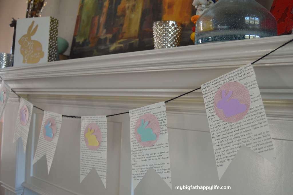 Easter Banner to celebrate Easter | mybigfathappylife.com