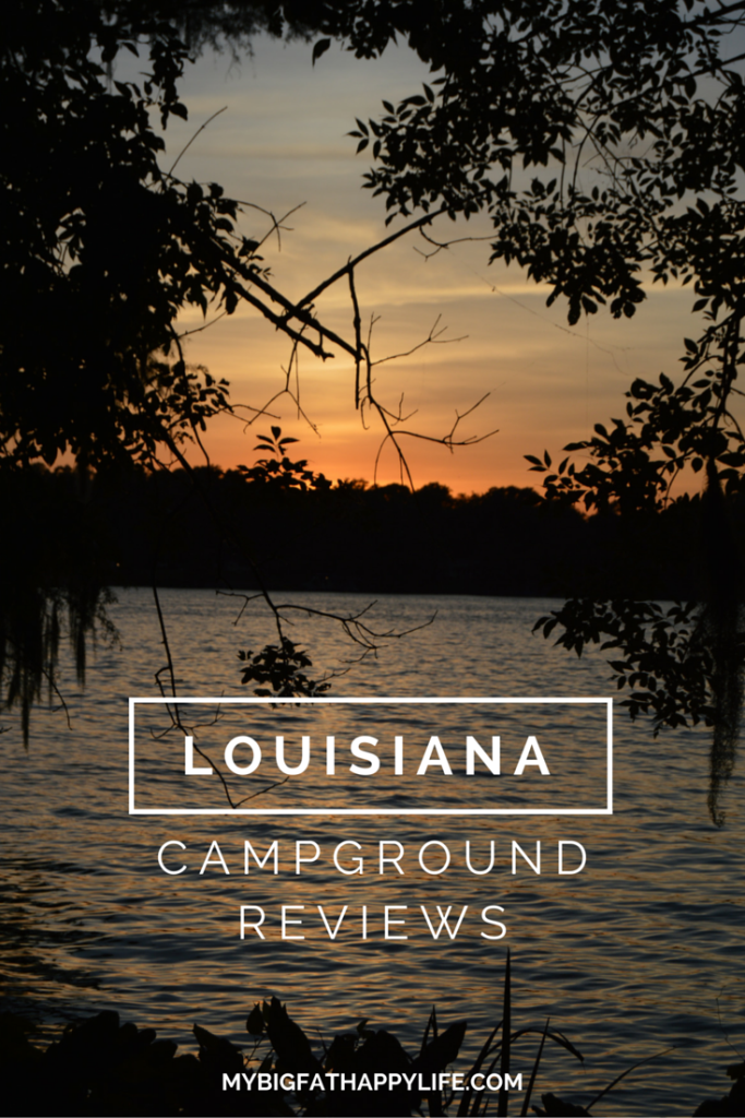 Louisiana Campground Reviews, camping, rving | mybigfathappylife.com