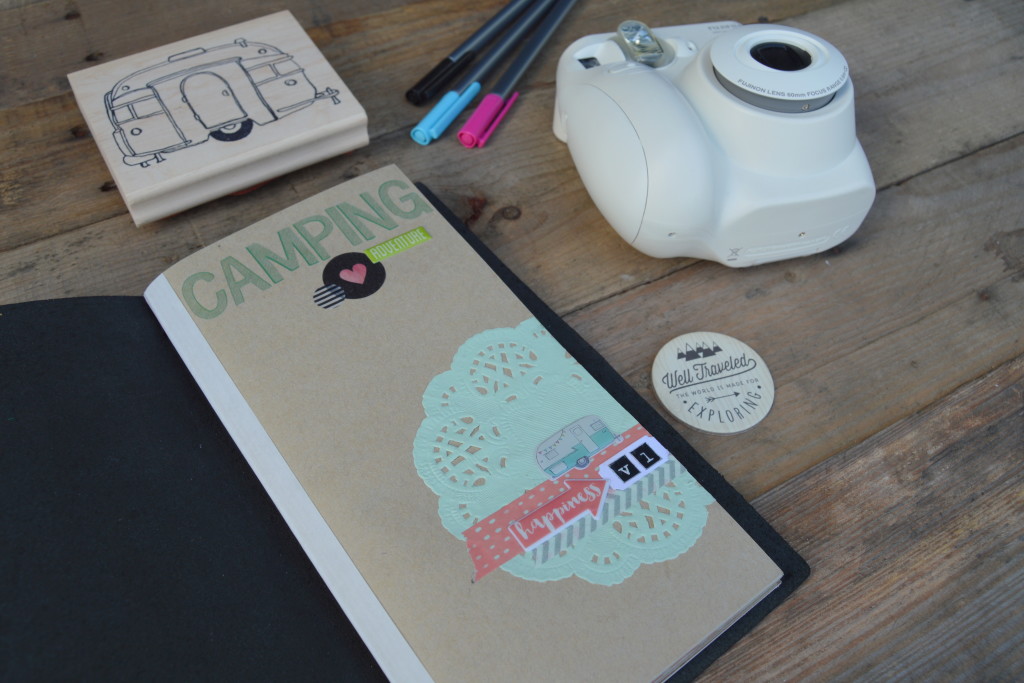 How to Record Your Travel Memories with a Midori Traveler's Notebook | mybigfathappylife.com