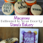 Looking for a fun favor, a unique gift or a treat for yourself? Macarons Delivered to Your Door by Dana's Bakery is the perfect solution. #DANASBAKERY #ad | mybigfathappylife.com