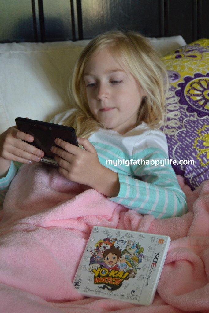 Why Downtime for Your Child is Important with Nintendo + Giveaway #YOKAIWATCH #IC #ad | mybigfathappylife.com