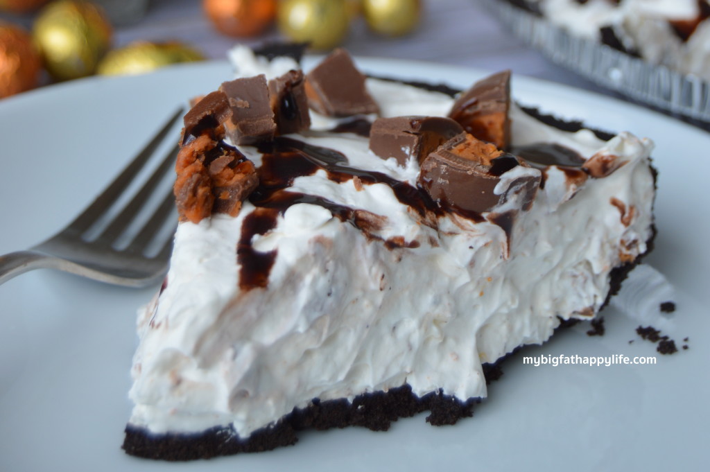 No Bake BUTTERFINGER® Cream Pie, the perfect dessert for Easter #EggcellentTreats #ad | mybigfathappylife.com