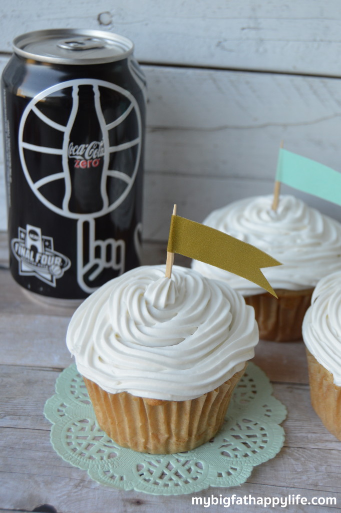 Taste the Madness Dessert + Cupcake Topper Ideas #GreatTasteTourney #ad | mybigfathappylife.com
