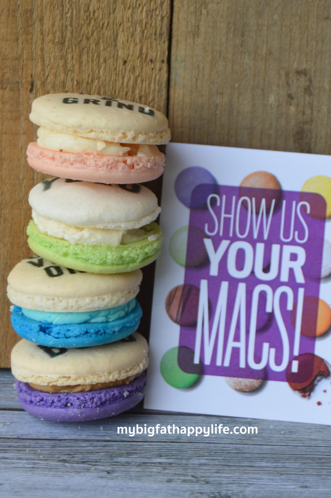 Looking for a fun favor, a unique gift or a treat for yourself? Macarons Delivered to Your Door by Dana's Bakery is the perfect solution. #DANASBAKERY #ad | mybigfathappylife.com