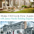 Make Old New Again with James Hardie Building Products; fiber cement siding is the best solution for your home #JamesHardieInspired #ad | mybigfathappylife.com