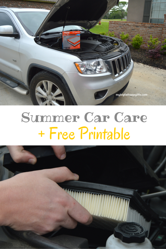 Get your vehicle ready for a road trip with Summer Care Care Tips #SummerCarCare #ad | mybigfathappylife.com