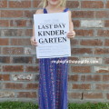 Kindergarten Graduation Letter | mybigfathappylife.com