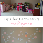 Tips for Decorating a Playroom with Fathead vinyl decals #ad | mybigfathappylife.com