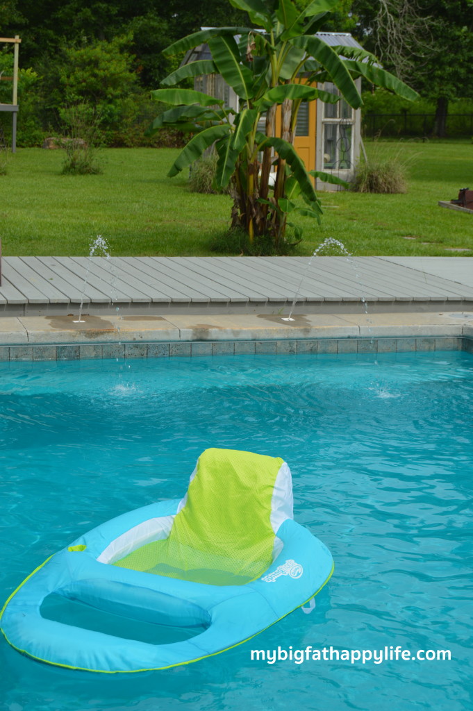 The Pool is Open with SwimWays #SwimWays (ad) | mybigfathappylife.com