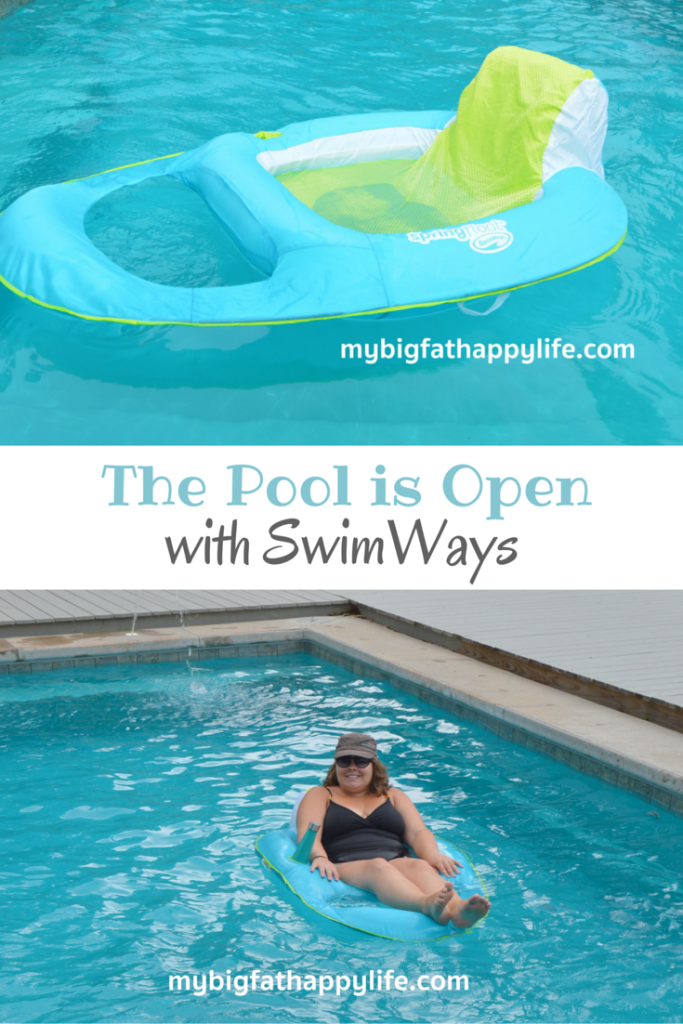The Pool is Open with SwimWays #SwimWays (ad) | mybigfathappylife.com
