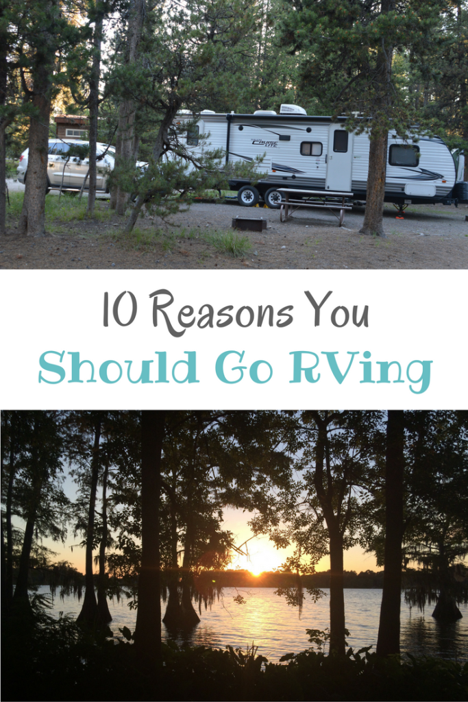 10 Reasons You Should Go RVing #FindYourAWAY #GoRVing #ad | mybigfathappylife.com