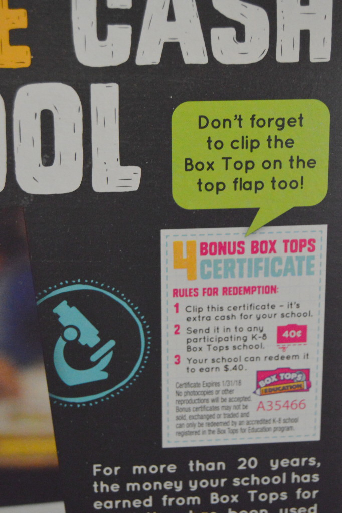 New School Year: Box Tops for Education #BuyClipSendEarn #simplesavingsrealsuccess #ad | mybigfathappylife.com