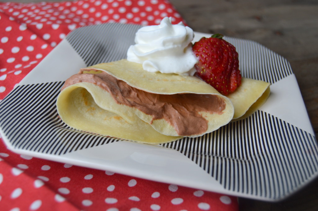 Crêpe au Chocolat, easy to make dessert | mybigfathappylife.com