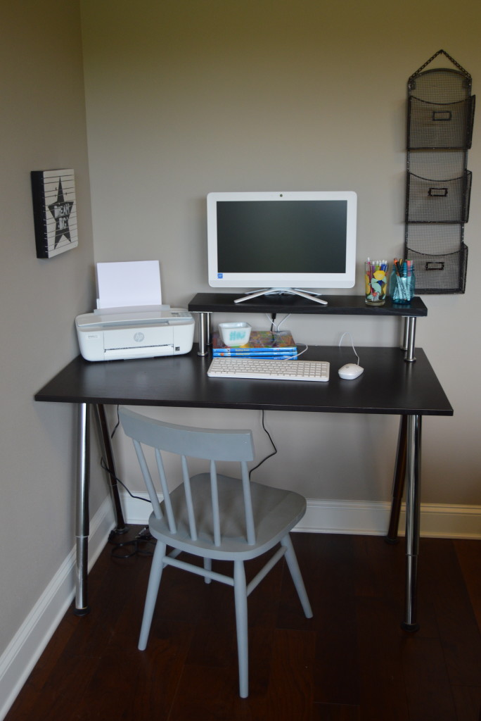 How to Setup a Homework Station #BTSwithHP #ad | mybigfathappylife.com