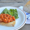 Open Faced Chicken Sloppy Joes with Manwich #ManwichTonight #ad | mybigfathappylife.com