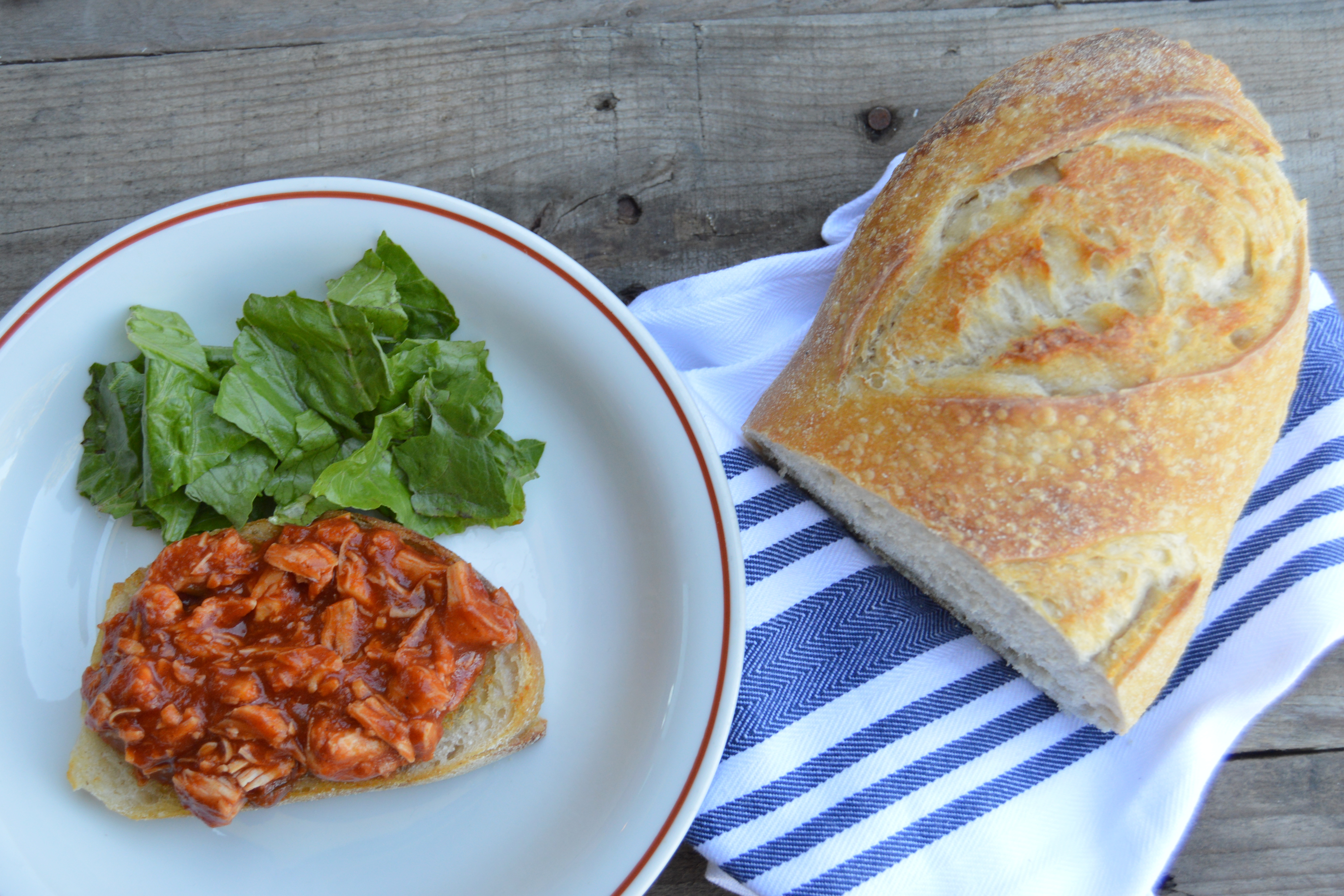 Open Faced Chicken Sloppy Joes with Manwich #ManwichTonight #ad | mybigfathappylife.com