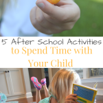 5 After School Activities to Spend Time with Your Child #GoldfishMoments #ad | mybigfathappylife.com