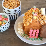 Gingerbread Cake House #PostfortheHolidays #postsave4dollars #SingMovieSweeps #ad | mybigfathappylife.com