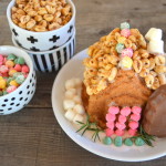 Gingerbread Cake House #PostfortheHolidays #postsave4dollars #SingMovieSweeps #ad | mybigfathappylife.com