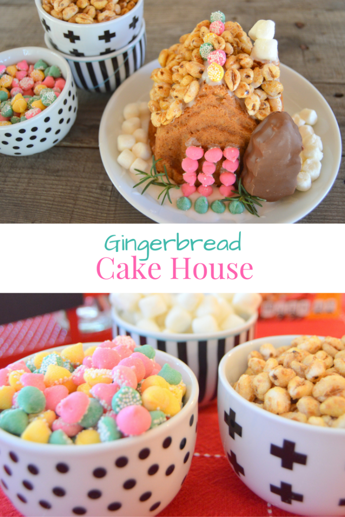 Gingerbread Cake House #PostfortheHolidays #postsave4dollars #SingMovieSweeps #ad | mybigfathappylife.com