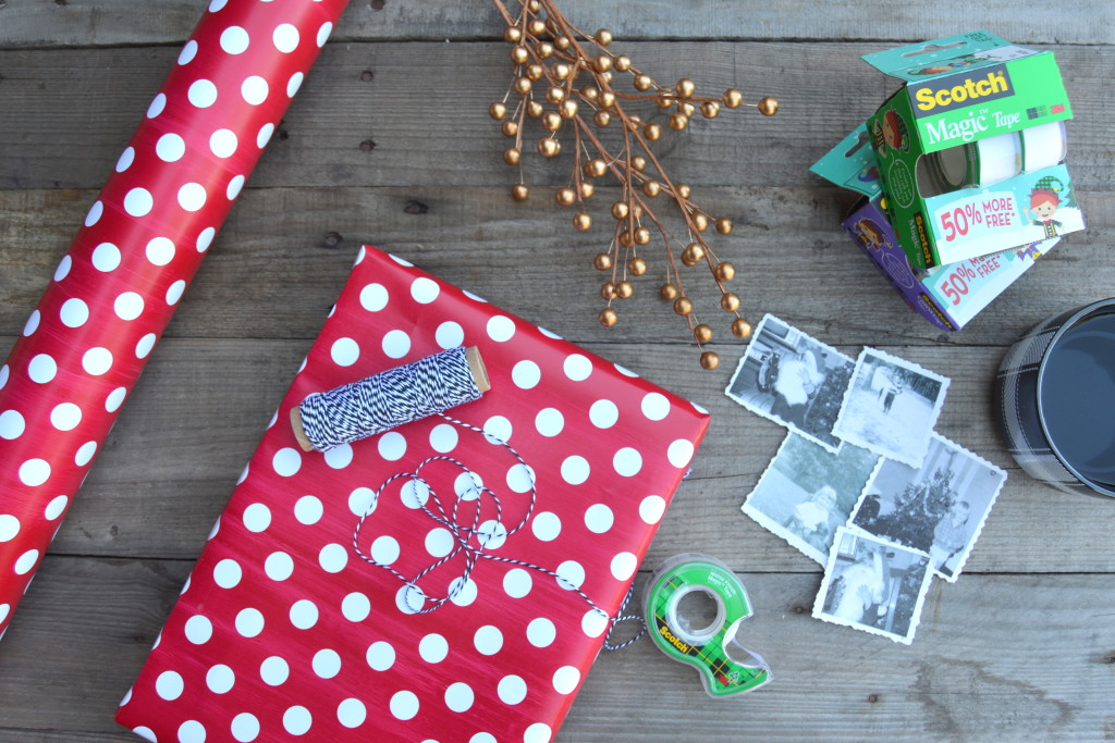 Turn photos into Gift Tags for Your Presents #WrapGiveRepeat (ad) | mybigfathappylife.com