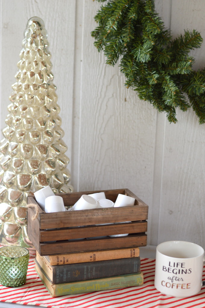 Christmas Coffee Bar; How to Have the Perfect Coffee Bar for your holiday event | mybigfathappylife.com