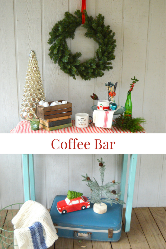 Christmas Coffee Bar; How to Have the Perfect Coffee Bar for your holiday event | mybigfathappylife.com