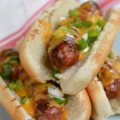 Beer Cheese Brats are perfect for game day! | mybigfathappylife.com