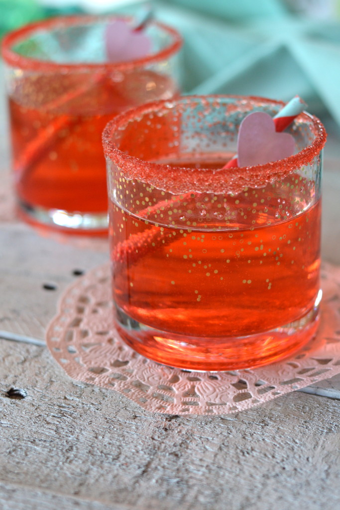 Cotton Candy Mocktails are a perfect addition to your Valentine's Day family dinner or any special occasion. | mybigfathappylife.com