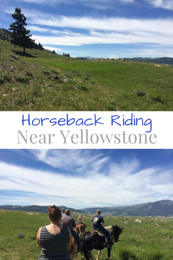 Horseback Riding / Trail Riding near Yellowstone National Park in Gardiner, MT | mybigfathappylife.com