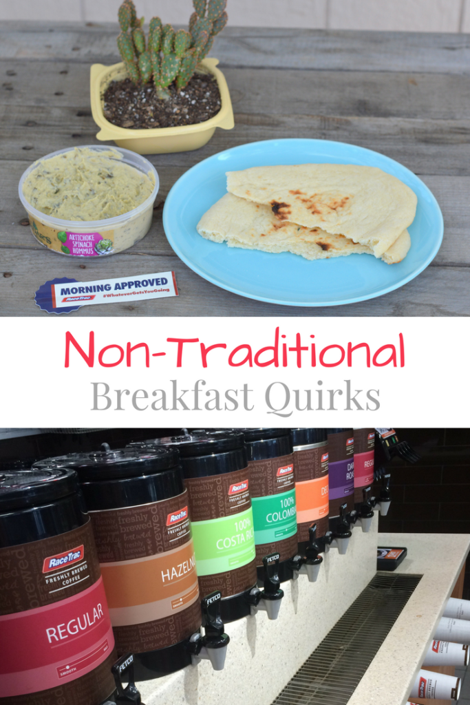 Non-Traditional Breakfast Quirks #WhateverGetsYouGoing #ad | mybigfathappylife.com