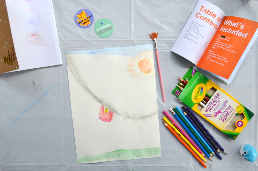 Perfect Birthday Present to Expand Your Child's Creativity: Think With Art #thinkwithart #ad | mybigfathappylife.com