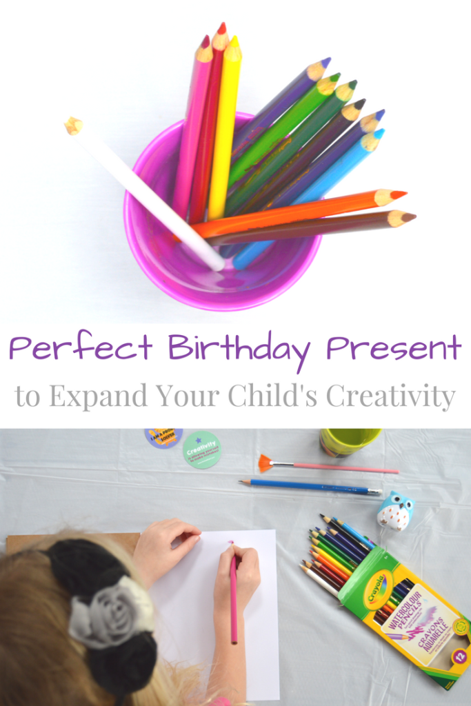Perfect Birthday Present to Expand Your Child's Creativity: Think With Art #thinkwithart #ad | mybigfathappylife.com