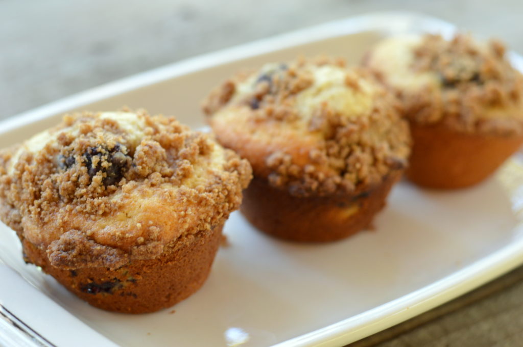 The Best Ever Blackberry Streusel Muffins are tangy and sweet!